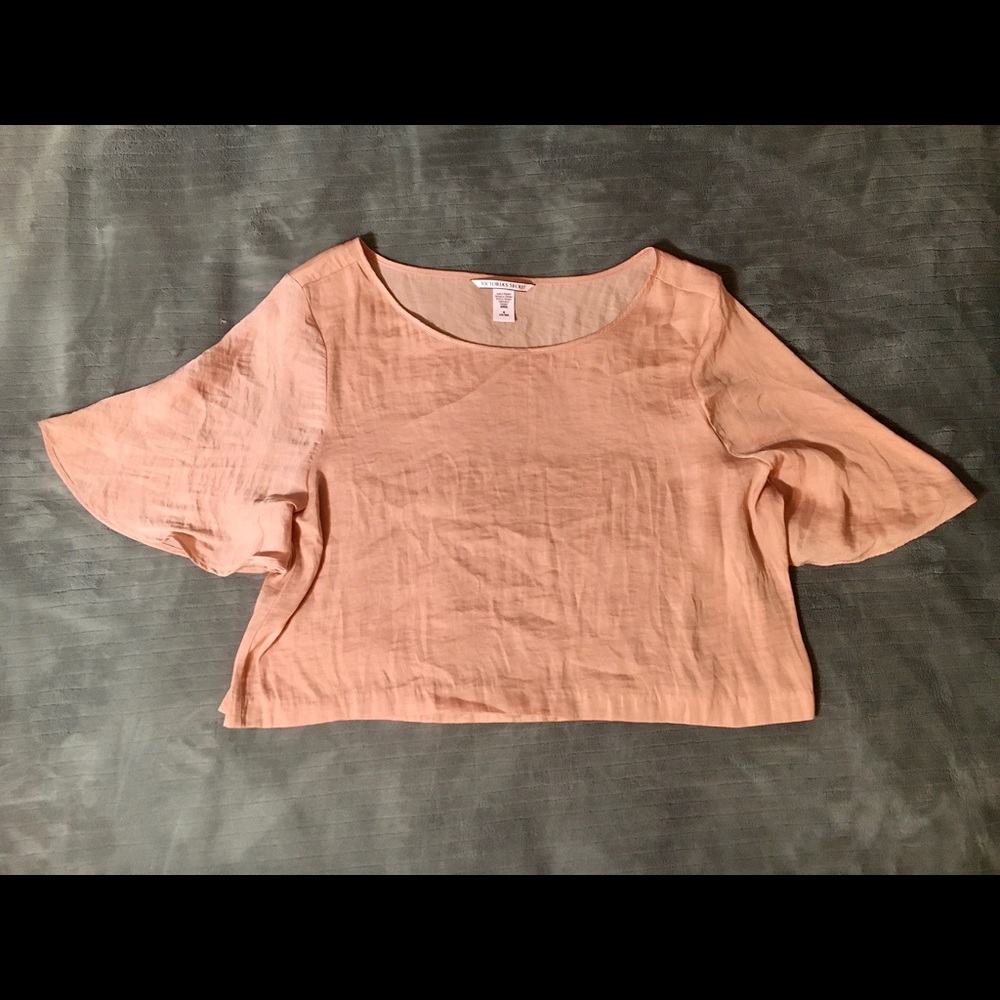 Satin Victoria’s Secret Crop Top